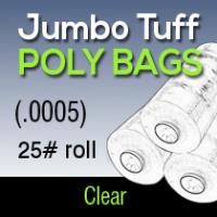 Jumbo Tuff Poly (.0005) 25# roll