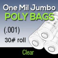 One Mil Jumbo Poly (.001) 30# roll