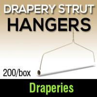 Didaey 10 Sets Gold Dry Cleaner Hangers 18 Drapery Hanger and Tubes  Tablecloth Hangers Blanket Hanger Drapery Hangers with Strong 10.5 Gauge  Wire for