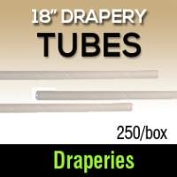 18" Drapery Tubes (250)