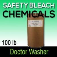 Dr washer safety bleach 100 LB