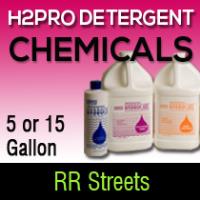 H2pro detergent 5gl and 15gl 
