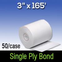 3" x 165' Single Ply White Bond