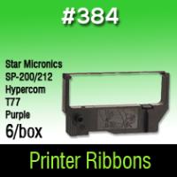 Star Micronics SP-200/212/ Hypercom T77 Purple #384