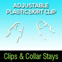 Adjustable Plastic Skirt Clip