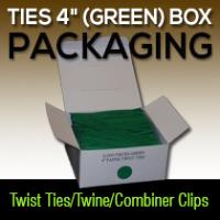 TIES 4" (GREEN) BX