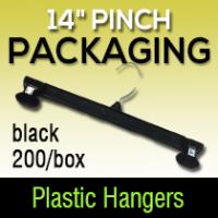 6014BK 14" Black Pinch Hanger 200 Box