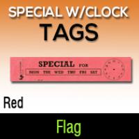 Special W/Clock Red
