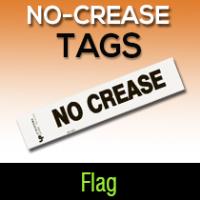 No-Crease White Flag Tag