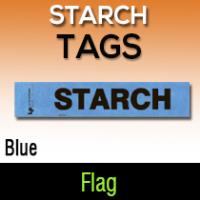 Starch Tags Blue Tag Flags