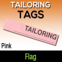 Tailoring Pink Flag Tag