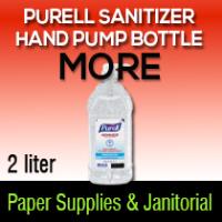 Purell Sanitizer Hand Pump 2 Liter Bottle 