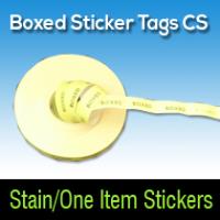 Boxed Sticker Tags CS