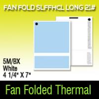 Fan Fold SLFFHCL Long 21# White