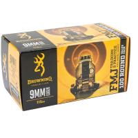9mm Browning Training & Practice 115 Grain FMJ Value Pack