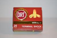 9mm DRT Terminal Shock 85 Grain Frangible JHP (LEAD FREE)