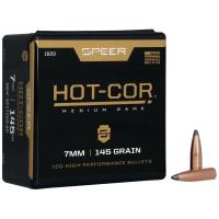 Speer 1629 7mm Cal 145 Grain Hot-Cor Spitzer Soft Point