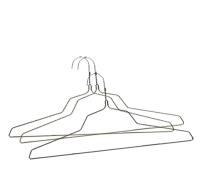 18" White Shirt Hangers 500bx