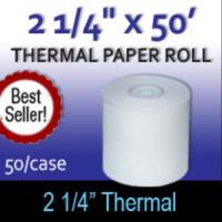 THERMAL PAPER ROLL - 2 1/4" X 50'