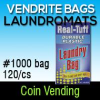 Real Tuff 27 x 48 Laundry Bag for Coin Vending Machine - 144/Case