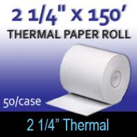 Thermal Paper Roll - 2 1/4" x 150'