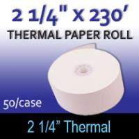 Thermal Paper Roll - 2 1/4" x 230'