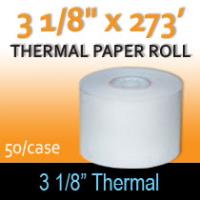 Thermal Paper Roll - 3 1/8" x 273'