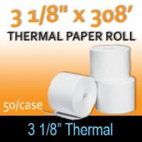 Thermal Paper Roll - 3 1/8" x 308'