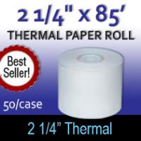 Thermal Paper Roll - 2 1/4" x 85'