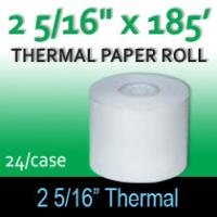Thermal Paper Roll - 2 5/16" x 185'