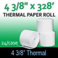 Thermal Paper Roll - 4 3/8" x 328'