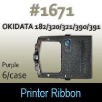 Okidata 182/320/321/390/391 Ribbon (Purple) #1671