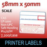 CAS LP-1000 Non-UPC Safe Handling #1479SH
