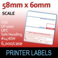 CAS LP-1000 UPC Safe Handling #1478SH