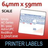 Ishida AC-Series, BC-3000, Astra UPC 59mm Red/Blue