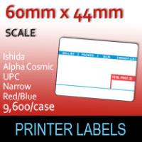 Ishida Alpha Cosmic UPC 44mm Narrow Red/Blue