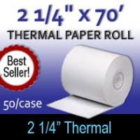 Thermal Paper Roll - 2 1/4" x 70'