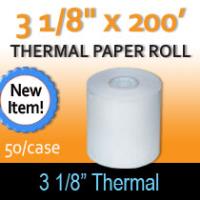 Thermal Paper Roll - 3 1/8" x 200'