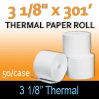 Thermal Paper Roll - 3 1/8" x 301'