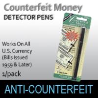 Counterfeit Money Detector Pen - 1 Pen/Pack