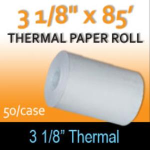 Thermal Paper Roll - 3 1/8" x 85