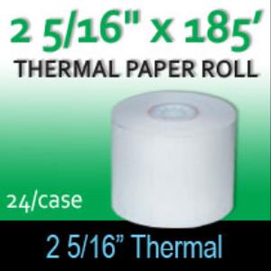Thermal Paper Roll - 2 5/16" x 185