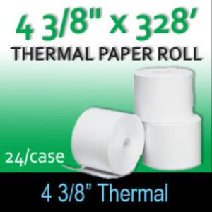 Thermal Paper Roll - 4 3/8" x 328
