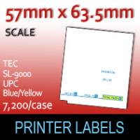 TEC SL-9000 UPC 63.5mm Blue / Yellow